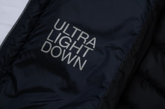 Woolrich, blauwe gewatteerde lichtgewicht jas - Image 5