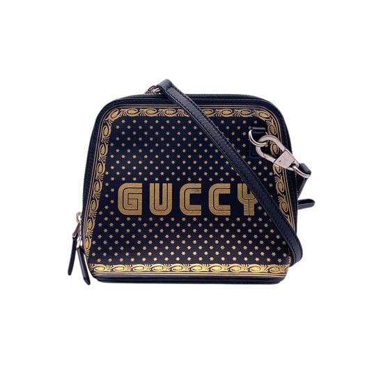 Gucci leren crossbodytas Guccy - Image 1