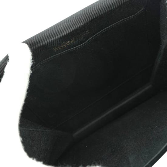Yves Saint Laurent Vintage Velours Schoudertas Avondtas - Image 5