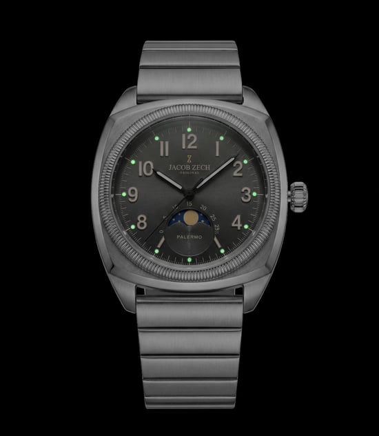 Jacob Zech Horloge Palermo Zilver - Image 6