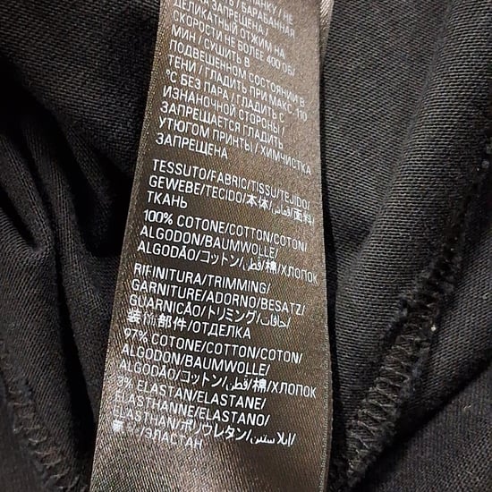 Balenciaga Crypto Overmaat T-shirt in Zwart Katoen - Image 5