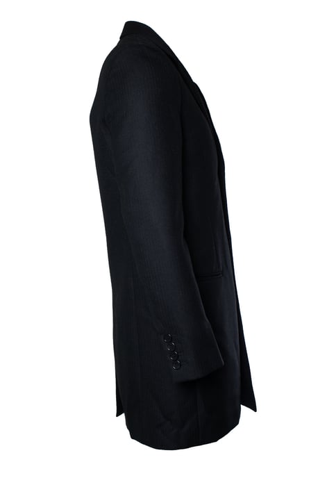 Saint Laurent, zwarte visgraat blazerjak 2018 - Image 3
