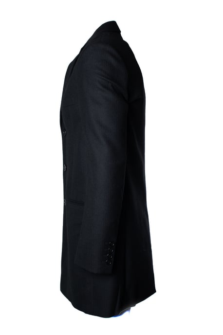 Saint Laurent, zwarte visgraat blazerjak 2018 - Image 4