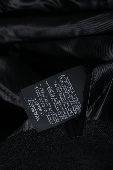 Saint Laurent, zwarte visgraat blazerjak 2018 - Image 5