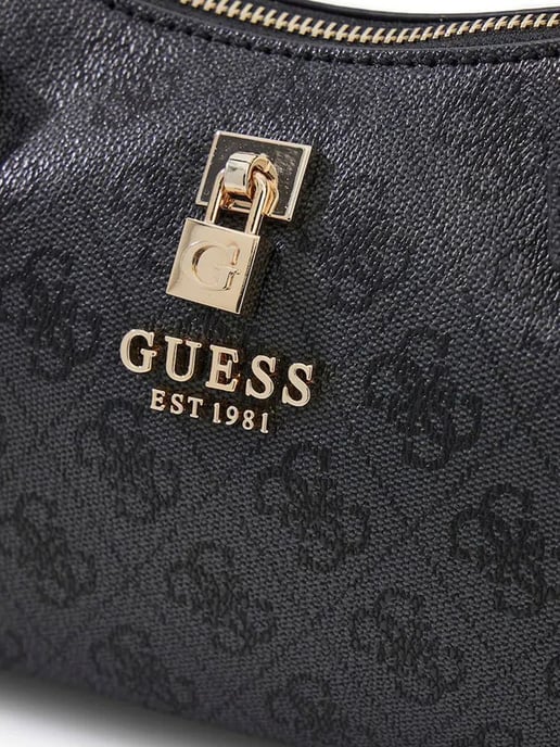 Guess Jeans Nero Polyurethaan Dames Handtas - Image 4