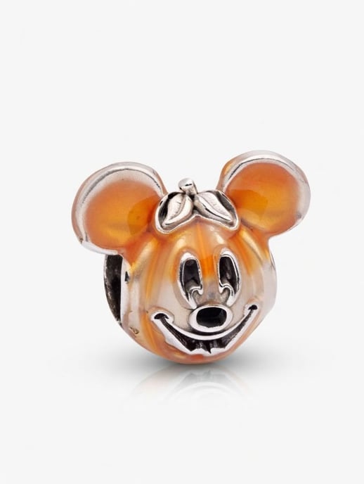 Pandora Charm Oranje/Zilver - Image 1