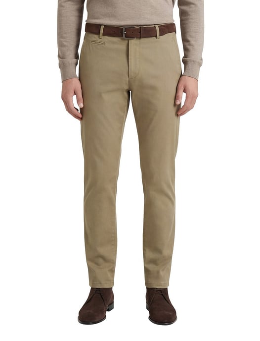 Meyer NewYork pantalon katoen bruin normale fit - Image 1