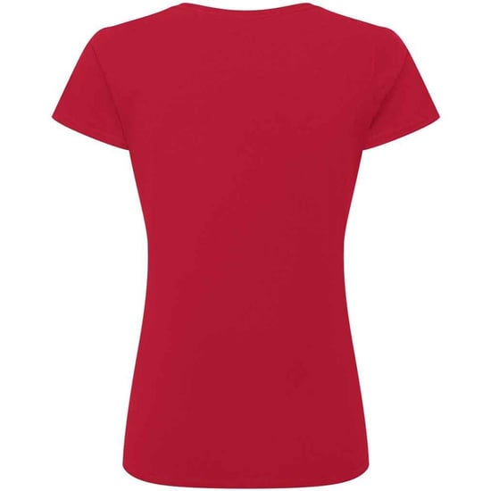 Russell Dames/Dames Authentiek Ringspun Katoen Klassiek T-Shirt (Klassiek rood) - Image 2