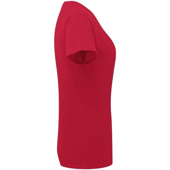 Russell Dames/Dames Authentiek Ringspun Katoen Klassiek T-Shirt (Klassiek rood) - Image 3