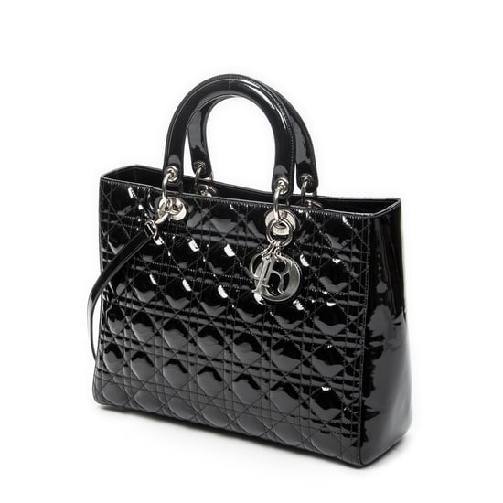 Large Lady Dior Zip schoudertas - Image 2