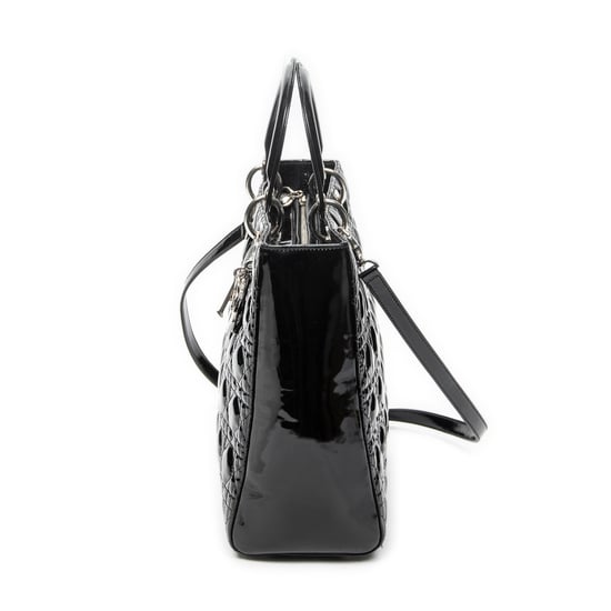 Large Lady Dior Zip schoudertas - Image 3
