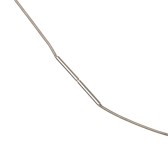 H Cube Pendant Necklace ketting - Image 3
