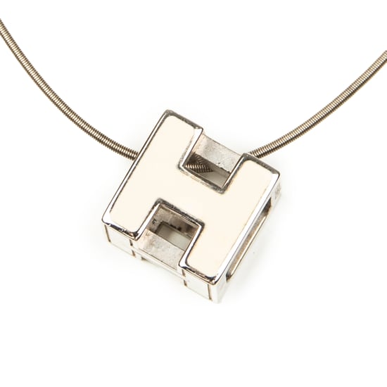H Cube Pendant Necklace ketting - Image 6