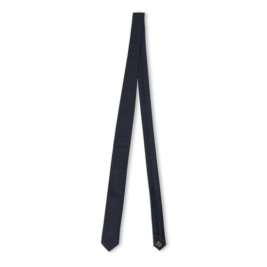 Boss Micro Raster Jacquard Stropdas (Donkerblauw) - Image 1