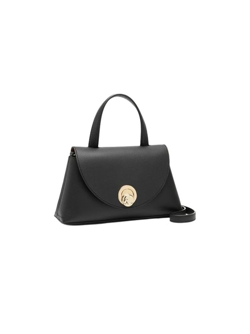 Coccinelle Handtas Zwart/Cognac - Image 2