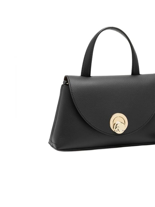 Coccinelle Handtas Zwart/Cognac - Image 4