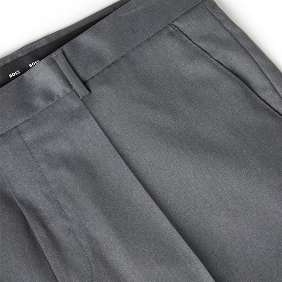 Boss Heren H-Lenon Broek Regular (Donkergrijs) - Image 3
