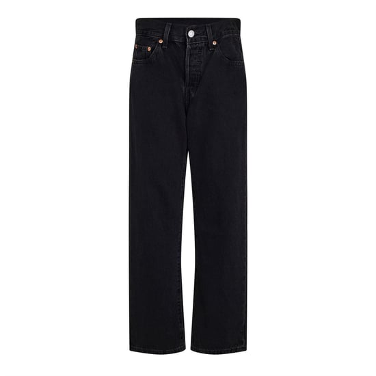 Levis Dames/Dames 501 Korte Jeans (Maanzwart) - Image 1