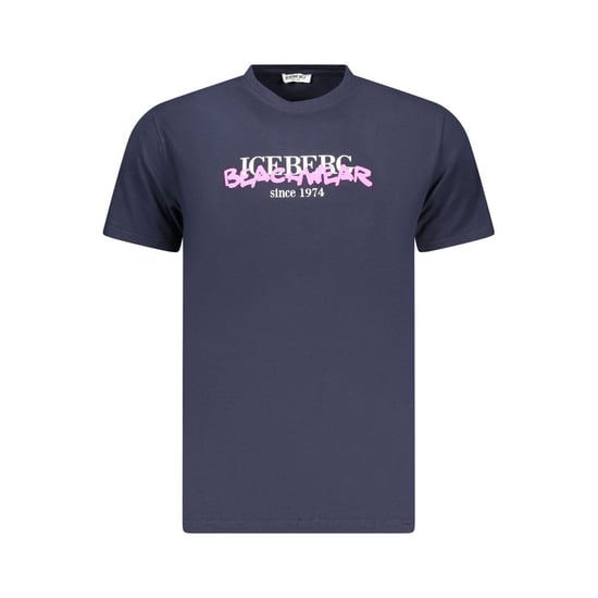 Ice Iceberg Beachwear Logo Marineblauw T-shirt - Image 1