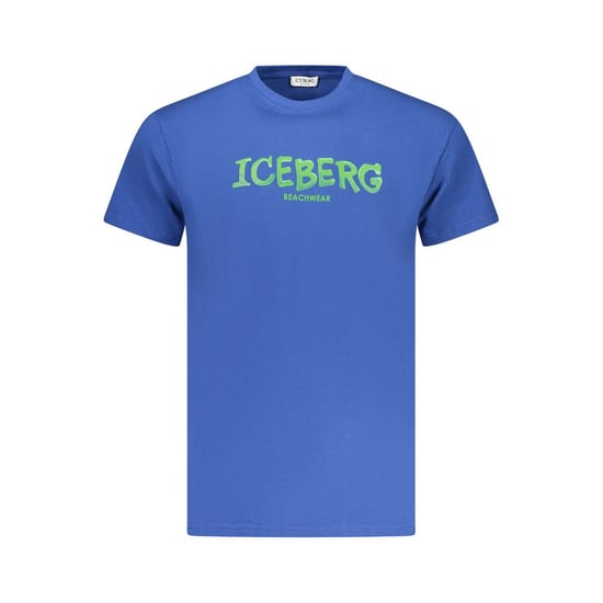 Ice Iceberg Bold Logo Blauw T-shirt - Image 1