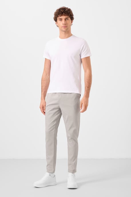 Heren Chino's met rechte pijpen van gabardine - Image 5