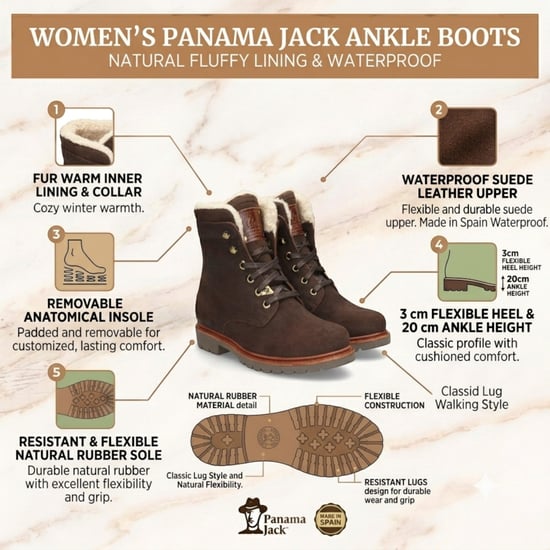 Panama Jack Waterdichte Veterboots van Bruin Leer voor Heren - P03-Aviator C41 - Image 2