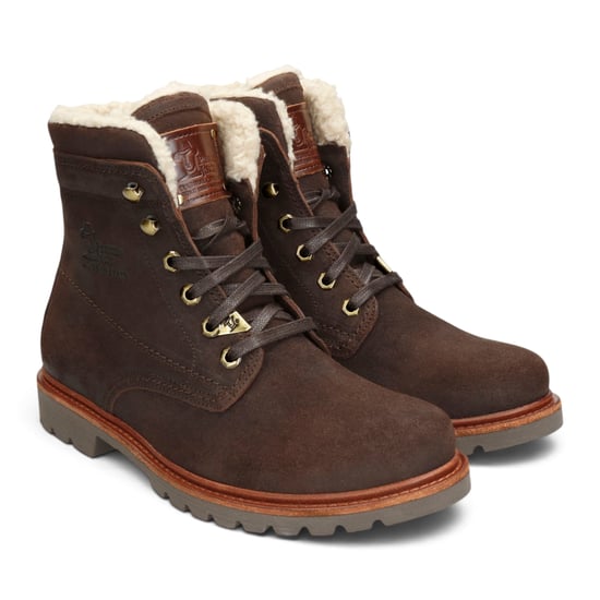 Panama Jack Waterdichte Veterboots van Bruin Leer voor Heren - P03-Aviator C41 - Image 3