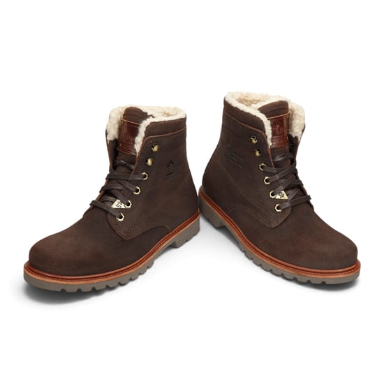 Panama Jack Waterdichte Veterboots van Bruin Leer voor Heren - P03-Aviator C41 - Image 4