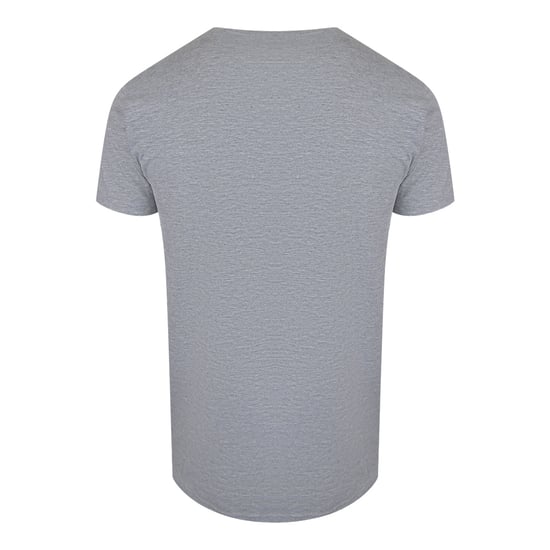 Korte Mouwen Rekbare T-shirt in Zilver - Image 2