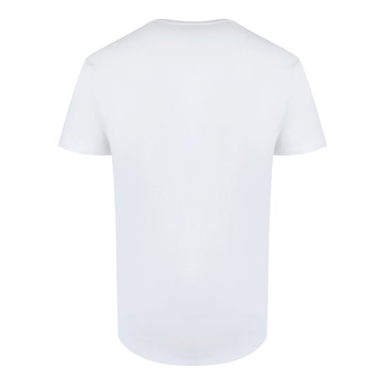 Korte Mouwen Rekbare T-shirt in Wit - Image 2