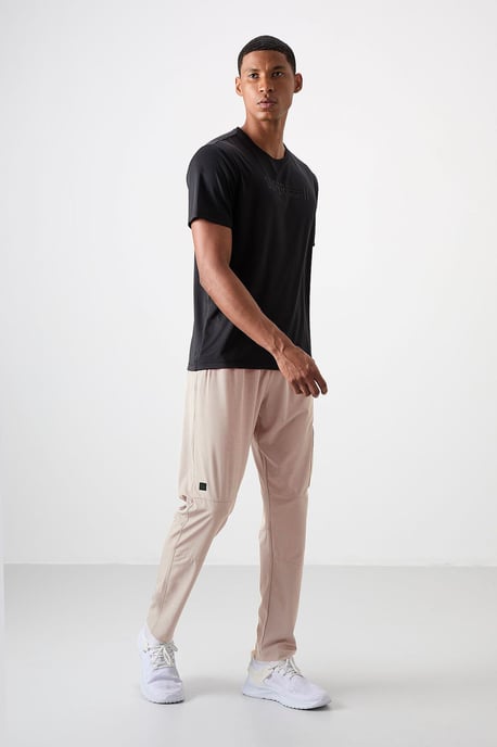 Heren Effen Sweatpants met Elastische Tailleband - Image 2