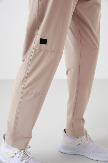 Heren Effen Sweatpants met Elastische Tailleband - Image 3