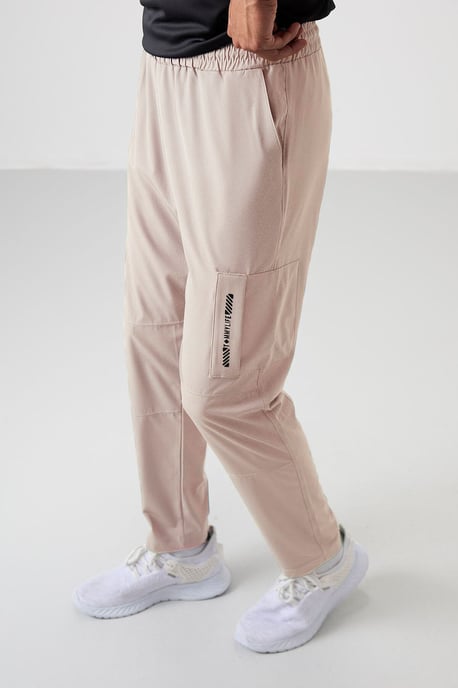 Heren Effen Sweatpants met Elastische Tailleband - Image 4
