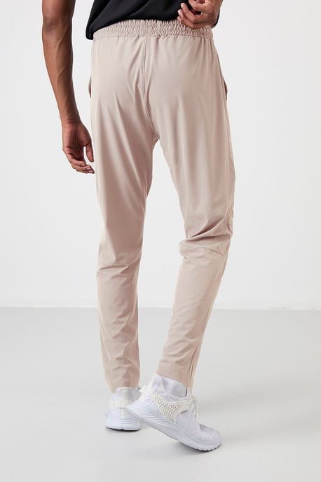 Heren Effen Sweatpants met Elastische Tailleband - Image 6
