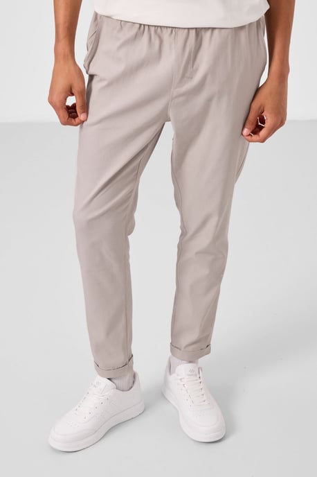Heren Chino's met rechte pijpen van gabardine - Image 2