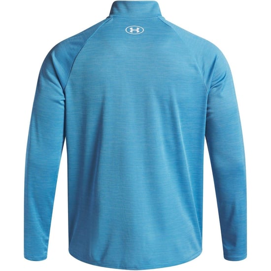 Under Armour Heren Tech Textured Half Zip Top (Etherisch Blauw) - Image 4