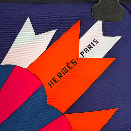 Hermès Cheval de Fête 90 in veelkleurige zijde - Image 2
