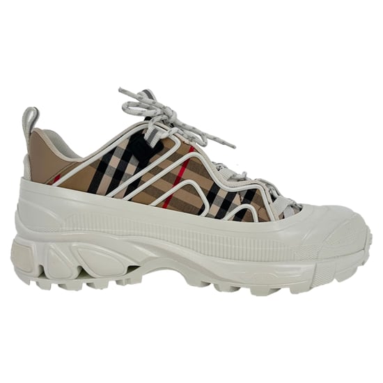Burberry Arthur Vintage Check sneakers in beige canvas - Image 1