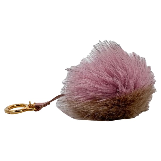 Fendi Pom Pom tashanger van veelkleurig vossenbont - Image 3