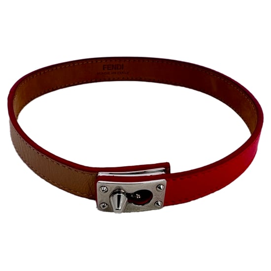 Fendi Double Wrap armband van veelkleurig leer - Image 2