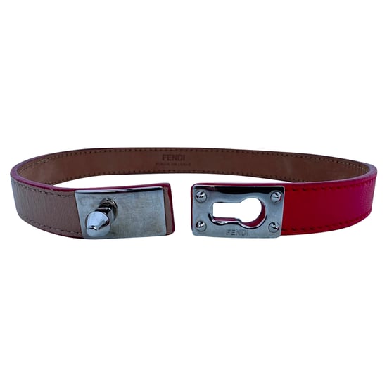 Fendi Double Wrap armband van veelkleurig leer - Image 5