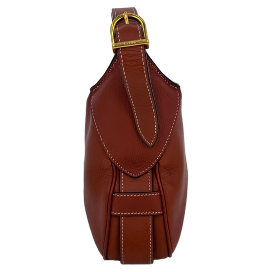 Celine Medium Romy schoudertas in bruin leer - Image 3