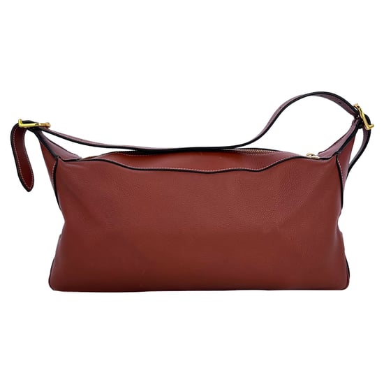 Celine Medium Romy schoudertas in bruin leer - Image 4