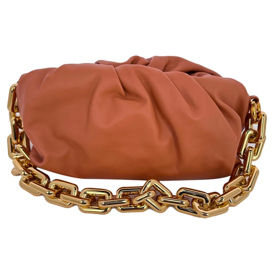 Bottega Veneta Chain Pouch Bag in bruin kalfsleer - Image 2