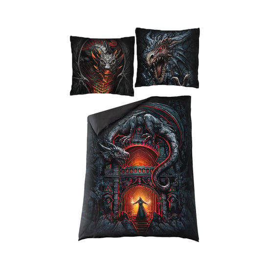 Spiral Draconis-dekbedset (Zwart) - Image 2