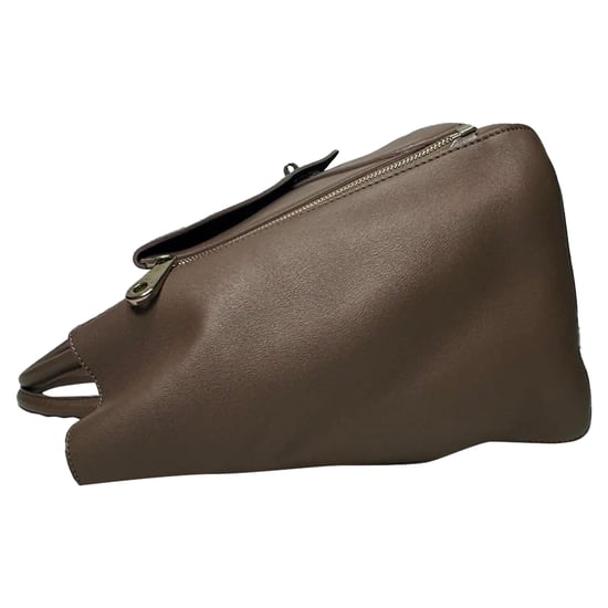Moerbei Wilg Handtas in Bruin Leder - Image 4