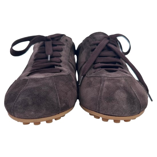 Tod's Lage Sneakers in Bruin Suède - Image 2