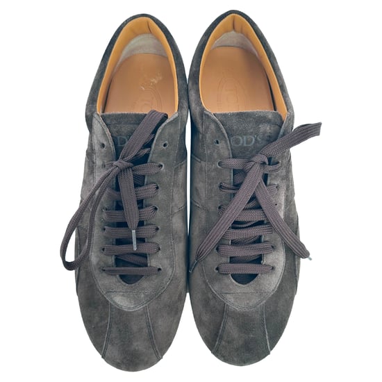 Tod's Lage Sneakers in Bruin Suède - Image 4