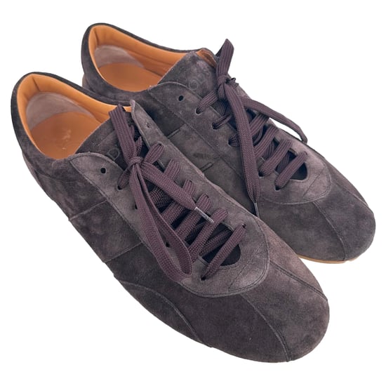 Tod's Lage Sneakers in Bruin Suède - Image 5