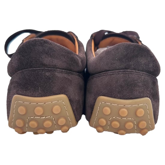 Tod's Lage Sneakers in Bruin Suède - Image 6
